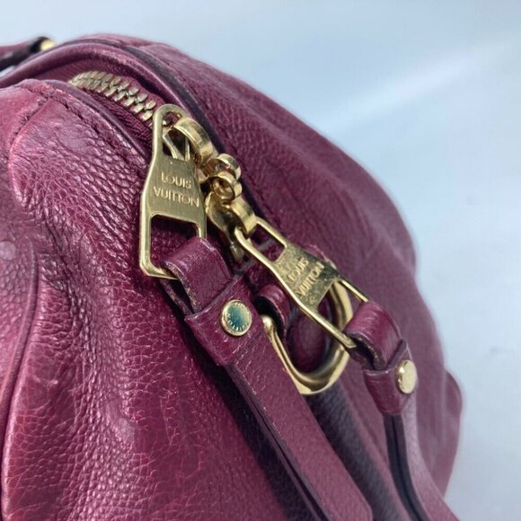 LOUIS VUITTON M40755 MonogramEmpreinte Speedy-Bandouliere30 Shoulder Bag - Picture 11 of 16